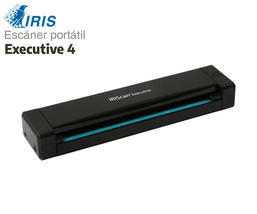 Escáner portátil IRIS - IRIScan Executive 4 Duplex 8ppm